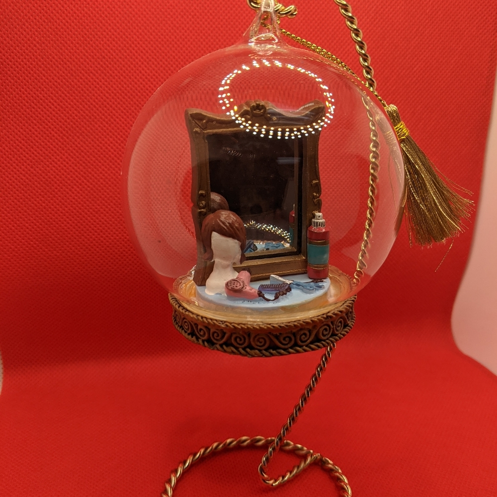 Hairstylist ornament